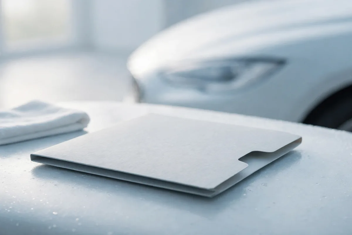 A closed folder